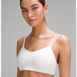 Lululemon sports bra size 4 white